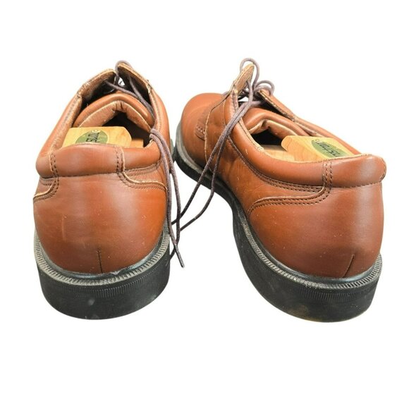 Florsheim Mens Brown Leather Oxford Shoes Size 11 M Comfortech CM2076 - Picture 4 of 8